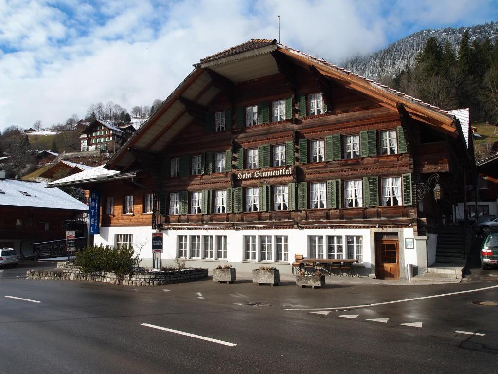 Hotel Simmental Boltigen Exterior foto
