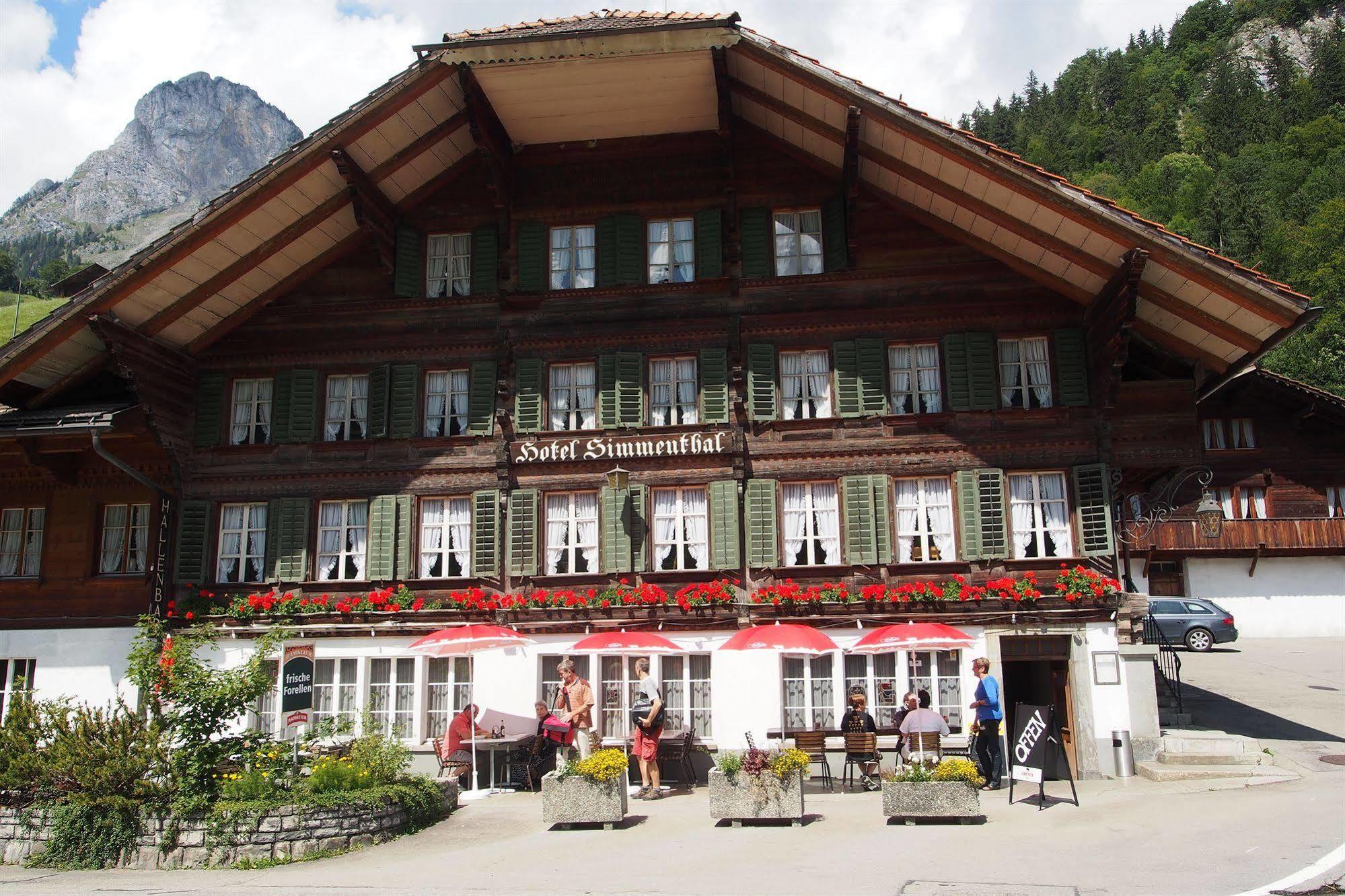 Hotel Simmental Boltigen Exterior foto